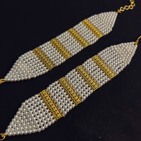 Traditionally designed Pearl 'Kathi' Bracelets