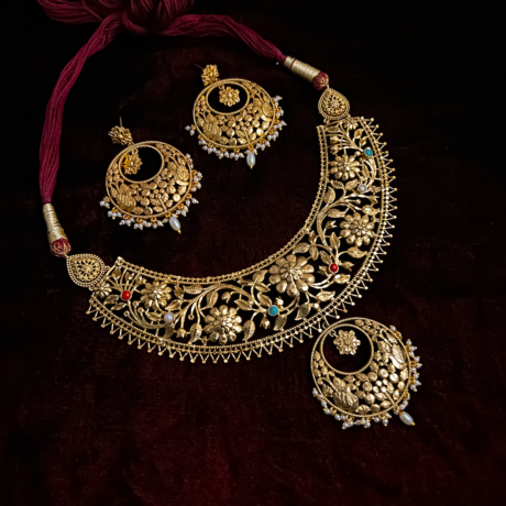 Traditional Golap Chatai Necklace