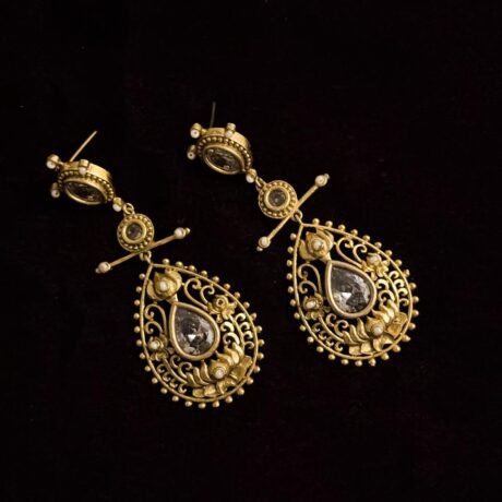 Traditional Kathi Poddo Earrings