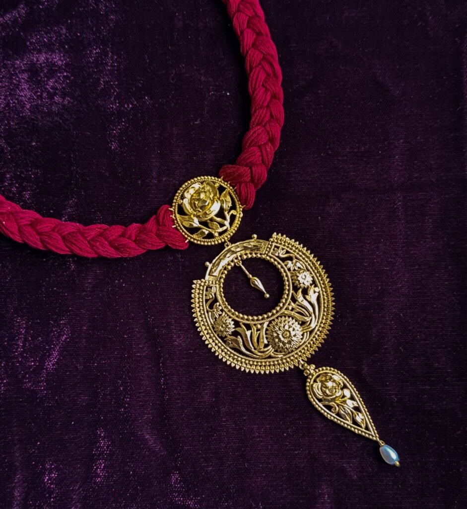 Bengali jewellery for Durga Puja