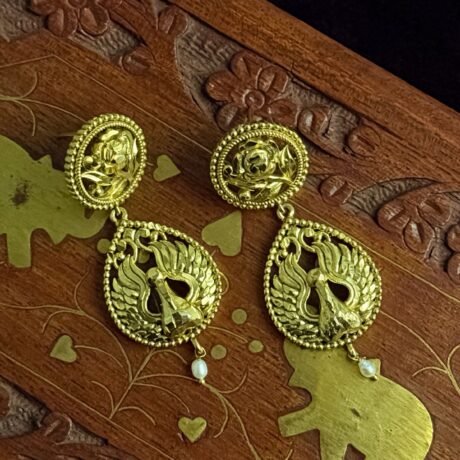 Traditional Mayur Earrings