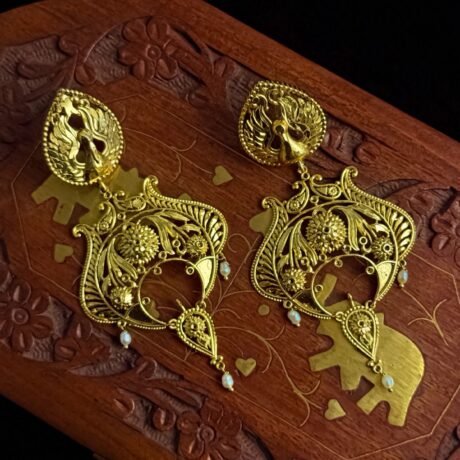 Traditional Mayur Earrings