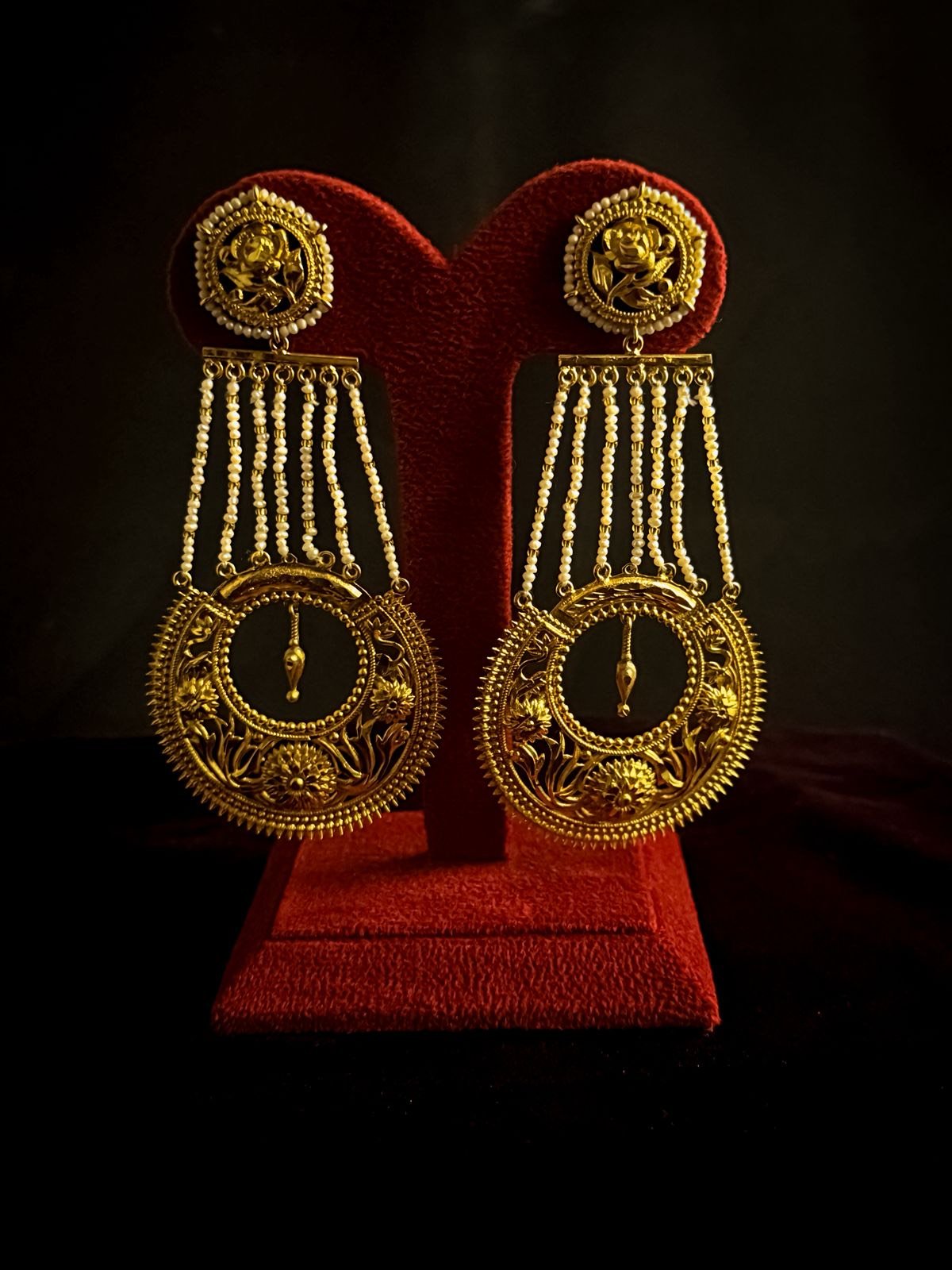 Teen Ful Lohori Earrings