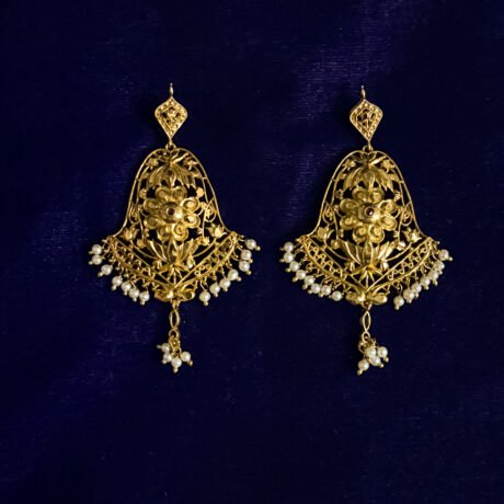Hand Naksha Charu Earrings