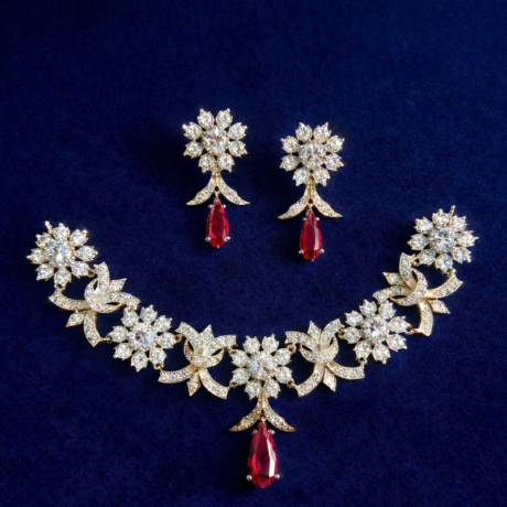 Victorian Styled Jorowa Necklace set