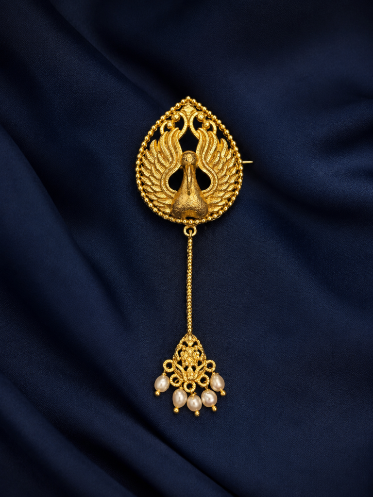 Traditional Mayuri Broach
