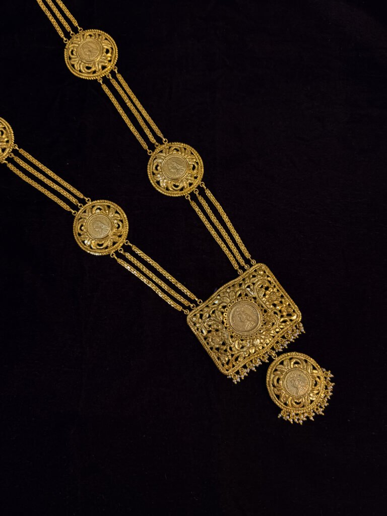 Traditional Guinea Naksha Necklace