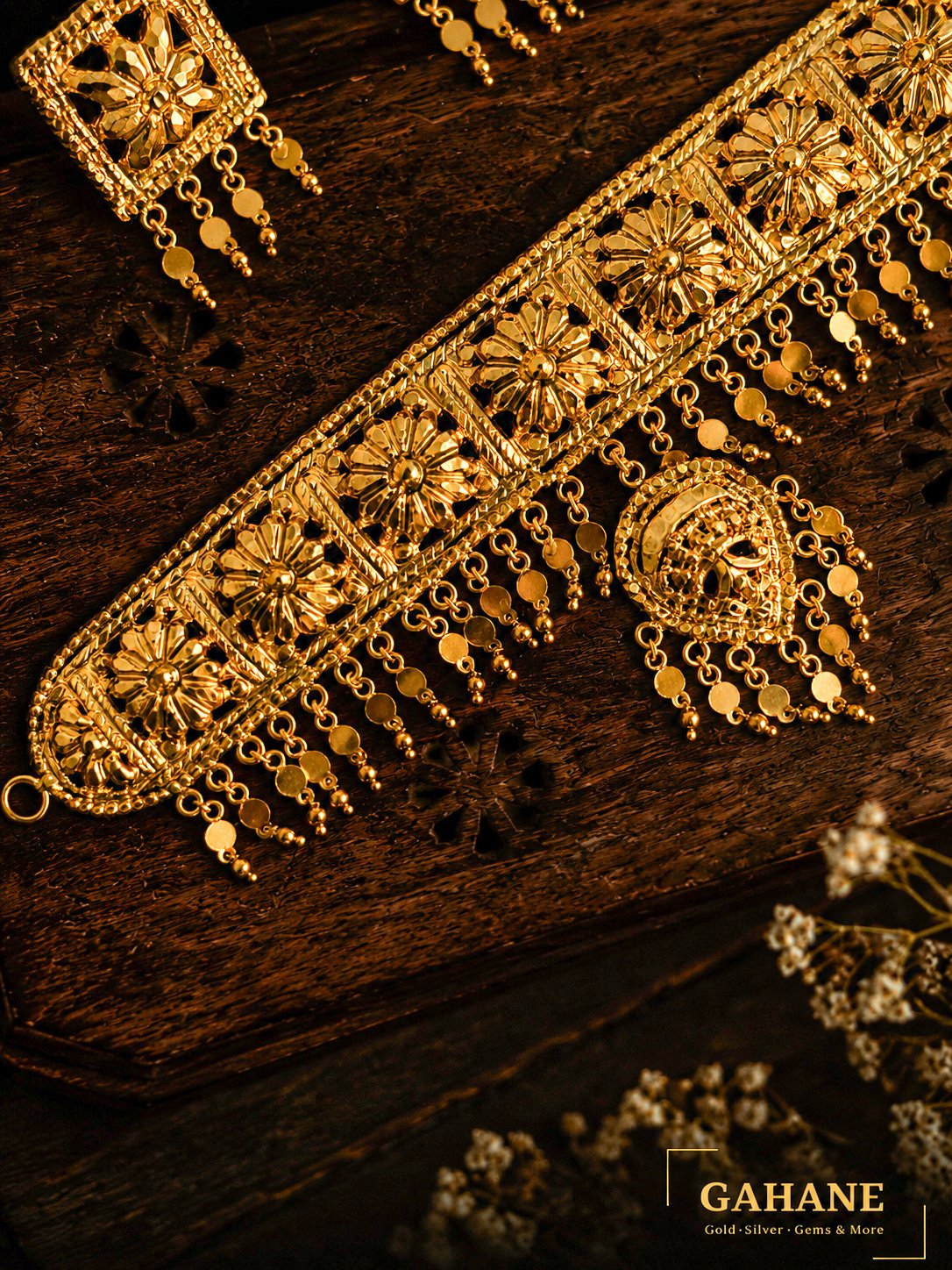 Traditional Gol Jhalor Choker Set - Image 2