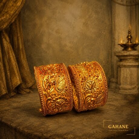 Handcrafted Silver Bangles