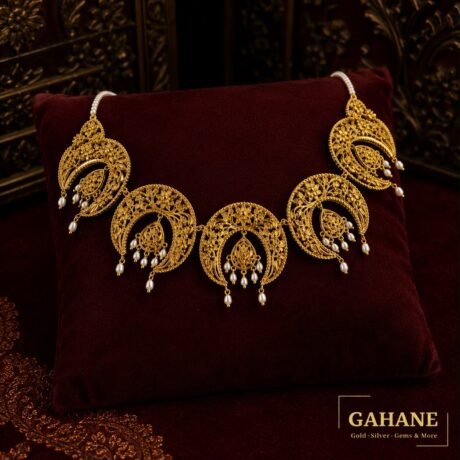 Traditional Half Chand Pradip Necklace