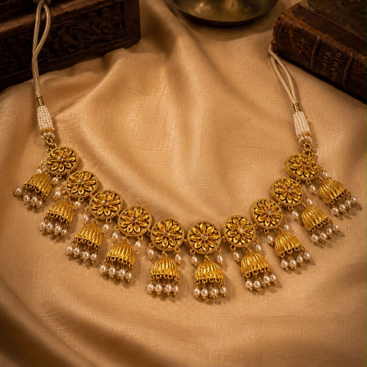 Jhumko Lohori Necklace