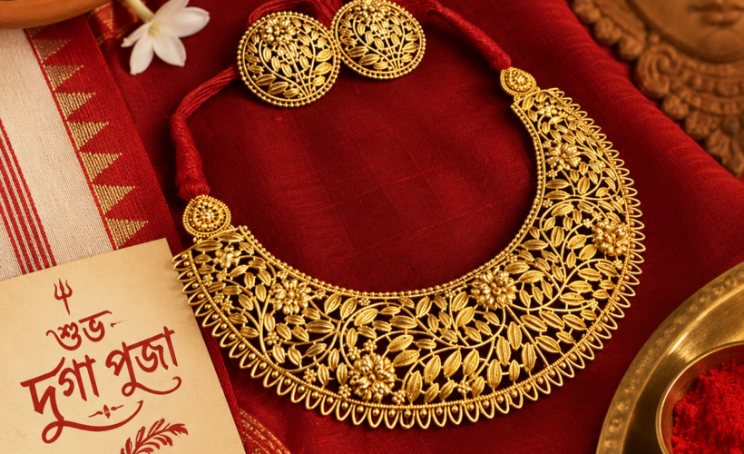 Durga Puja Jewellery in Kolkata
