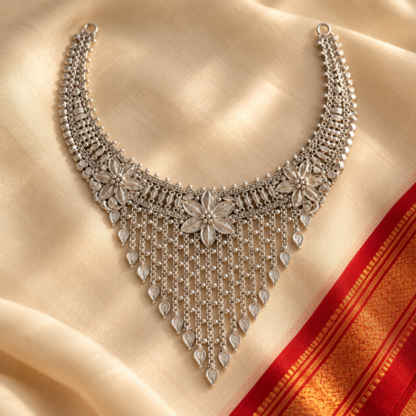 Traditional Naksha Necklace Set